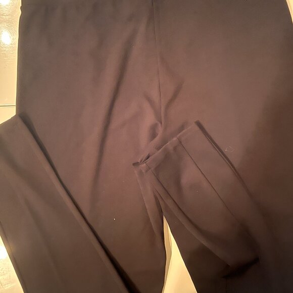 Chaus Black Pull-On Pants – Straight Leg, Size Large, Worn Once - Picture 4 of 6